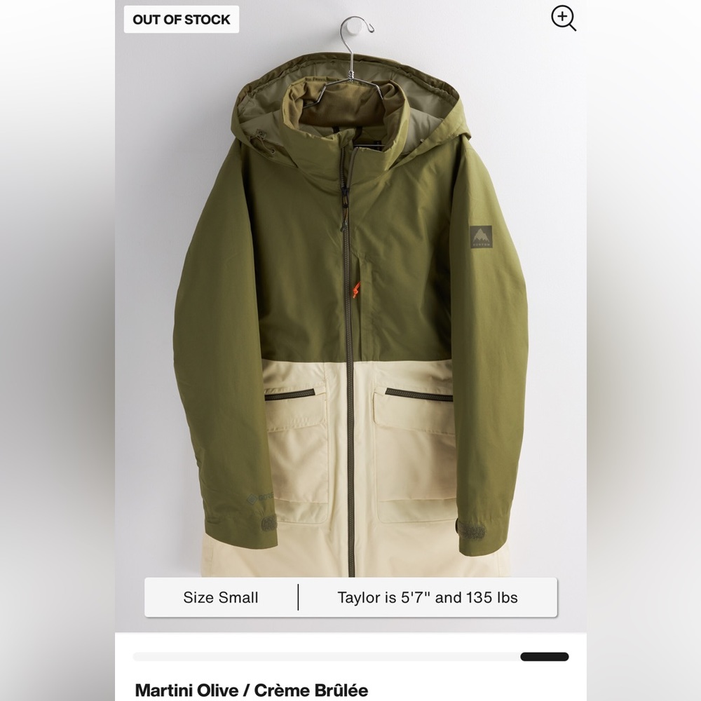 Women’s Burton Gore-TEX Treeline Jacket - Picture 2 of 11